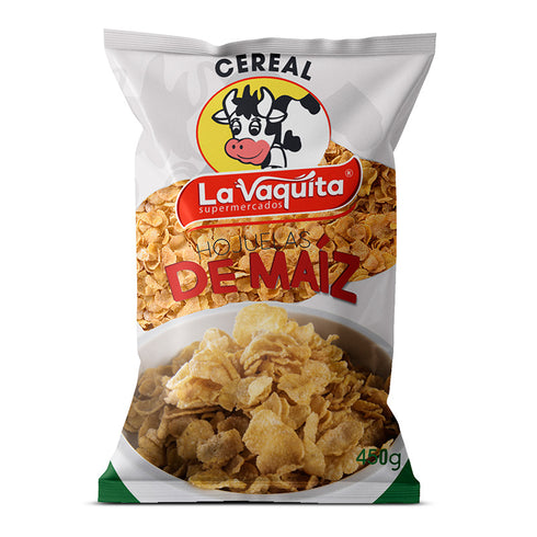 CEREAL HOJUELA NATURAL 450G LA VAQUITA